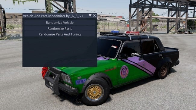 Vehicle And Part Randomizer