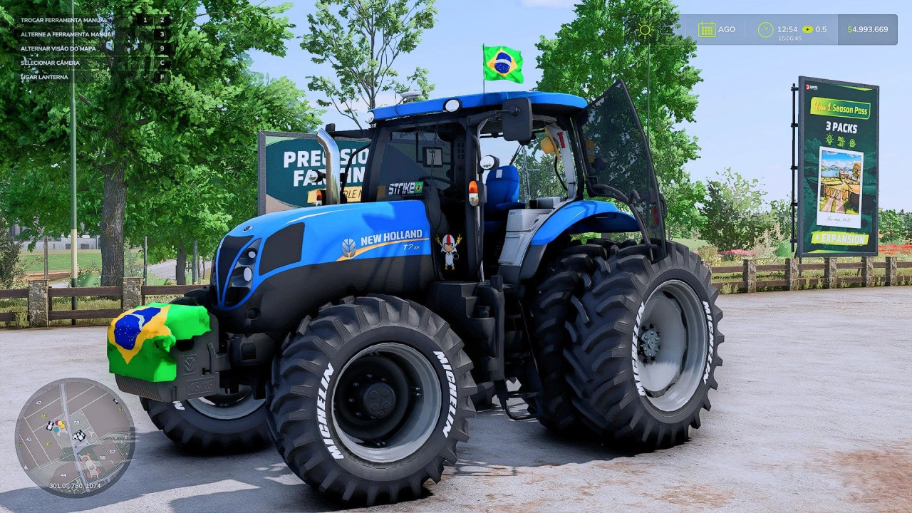 New Holland T7 205