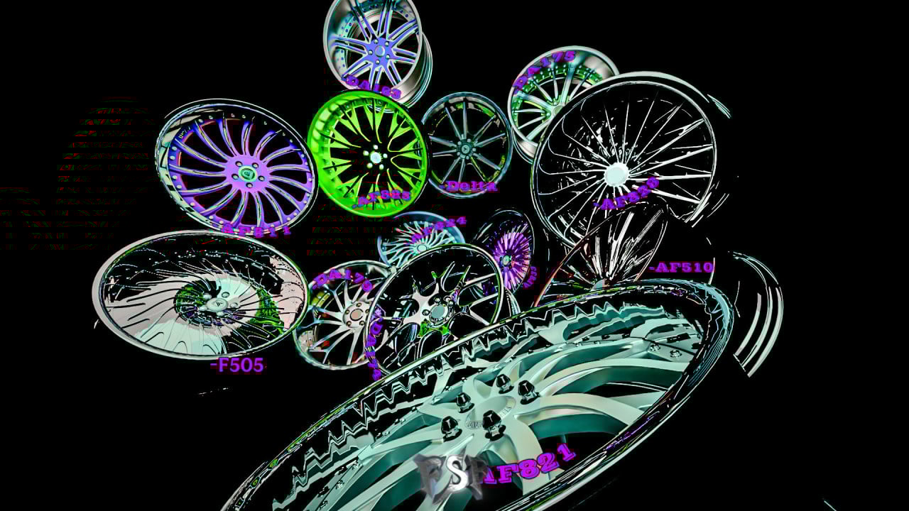 Asanti Wheel Pack (Details In Desc.)