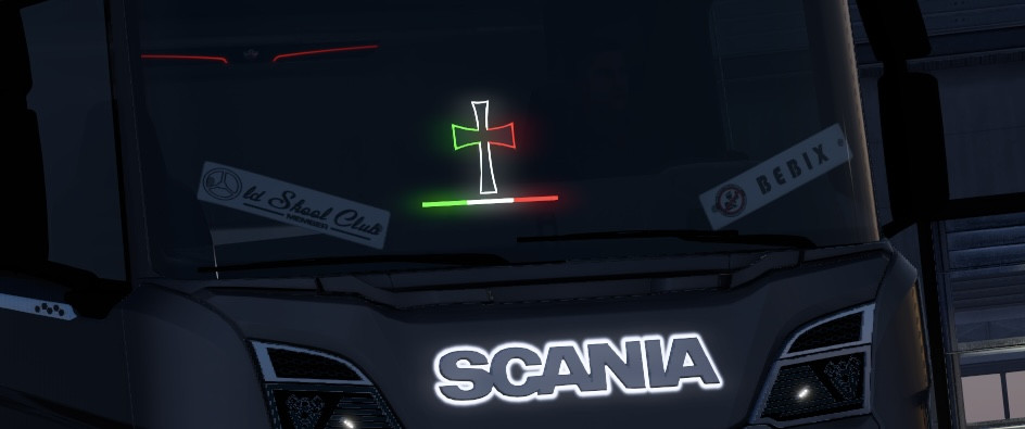 Window Plates Pack Scania S 2016