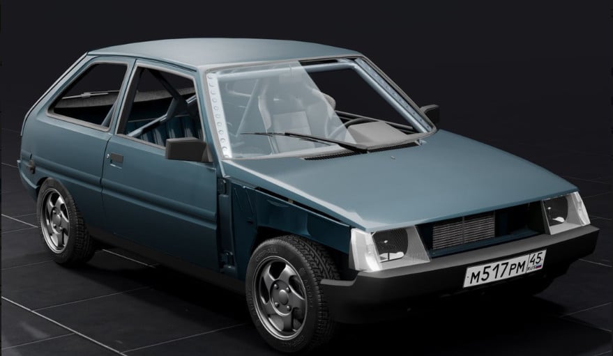 ZAZ Tavria 1102(Ukrainian car)