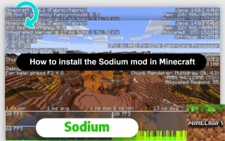 How to install the Sodium mod in Minecraft - Minecraft