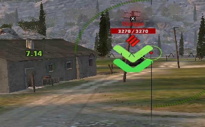 More Visible T Targetting