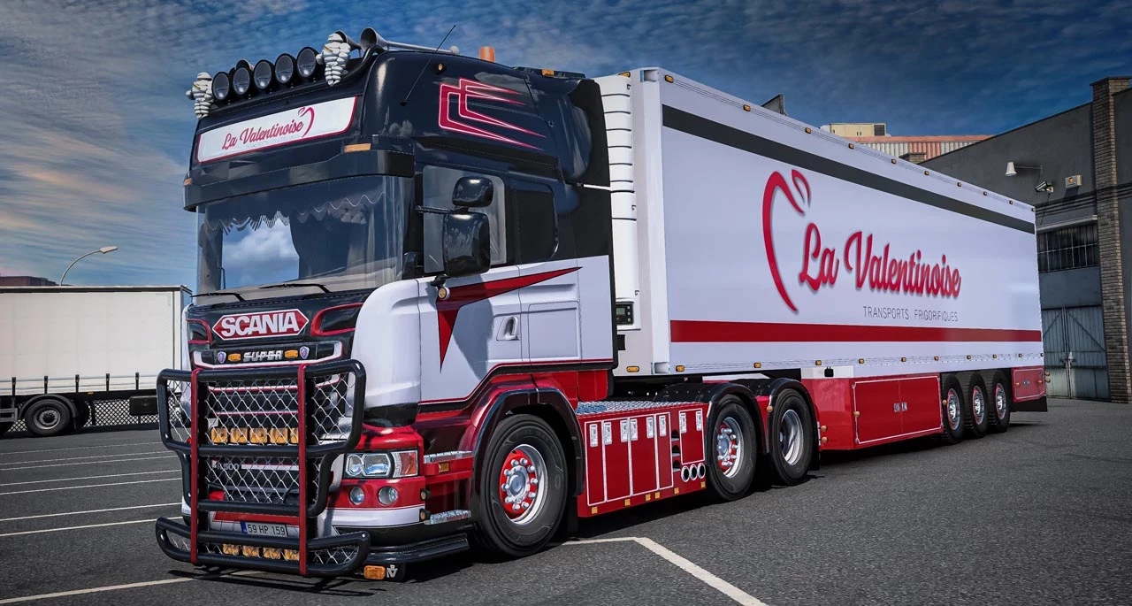 Scania 6 Series R500-V8 + Trailer v1.3