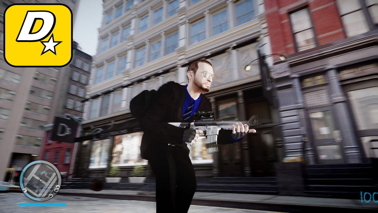 Blue Suit