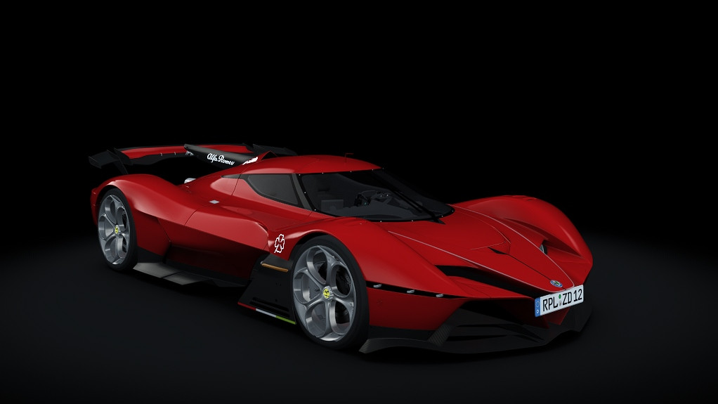 Alfa Romeo 8C-R Tazio Concept 2024