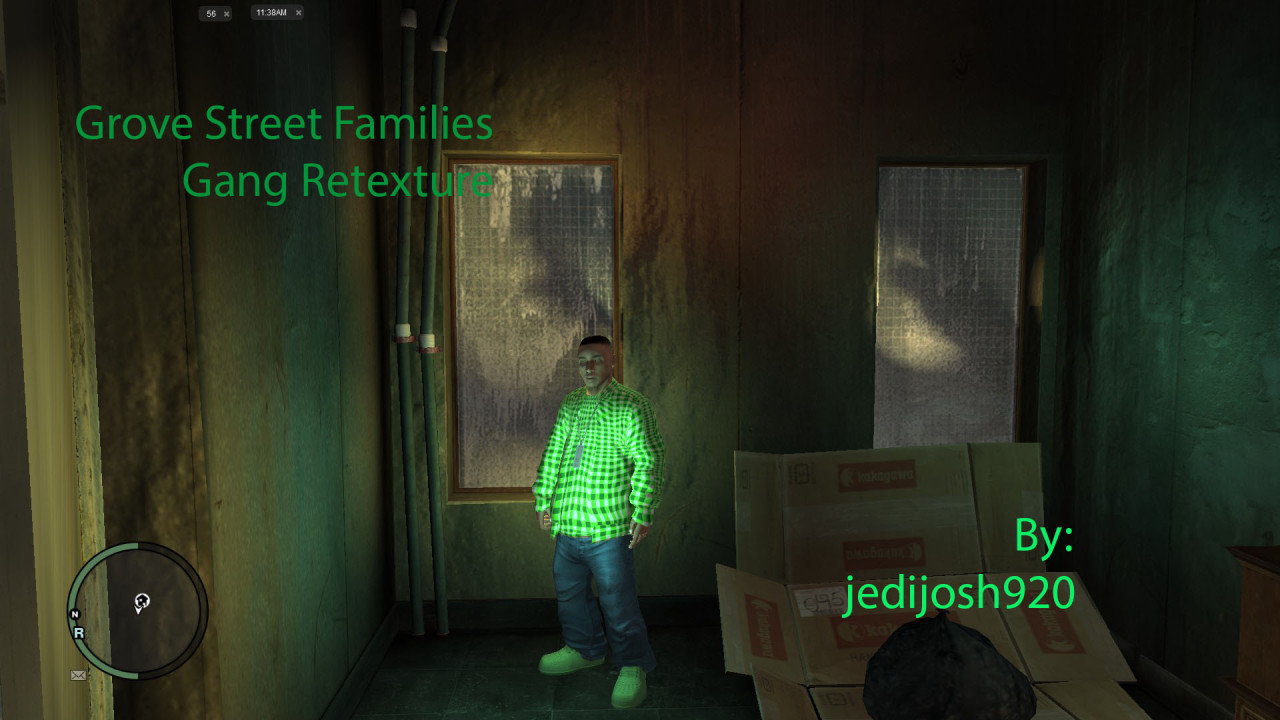 Grove Street Families Gang Retexture