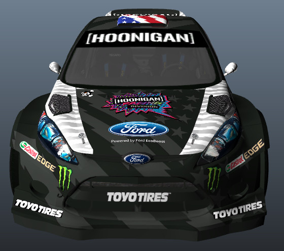 ford fiesta gymkhana