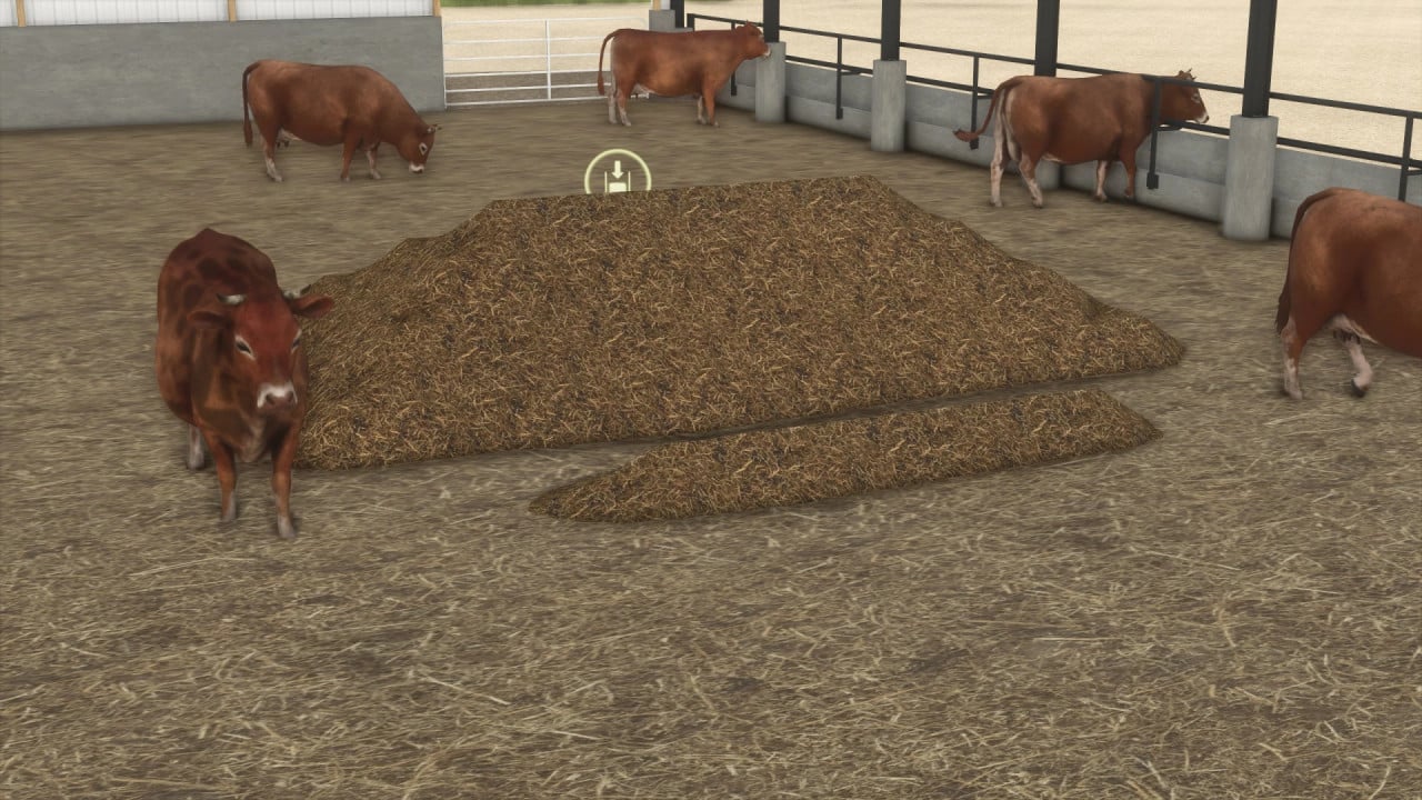 FS25 Hoop Cattle Barn