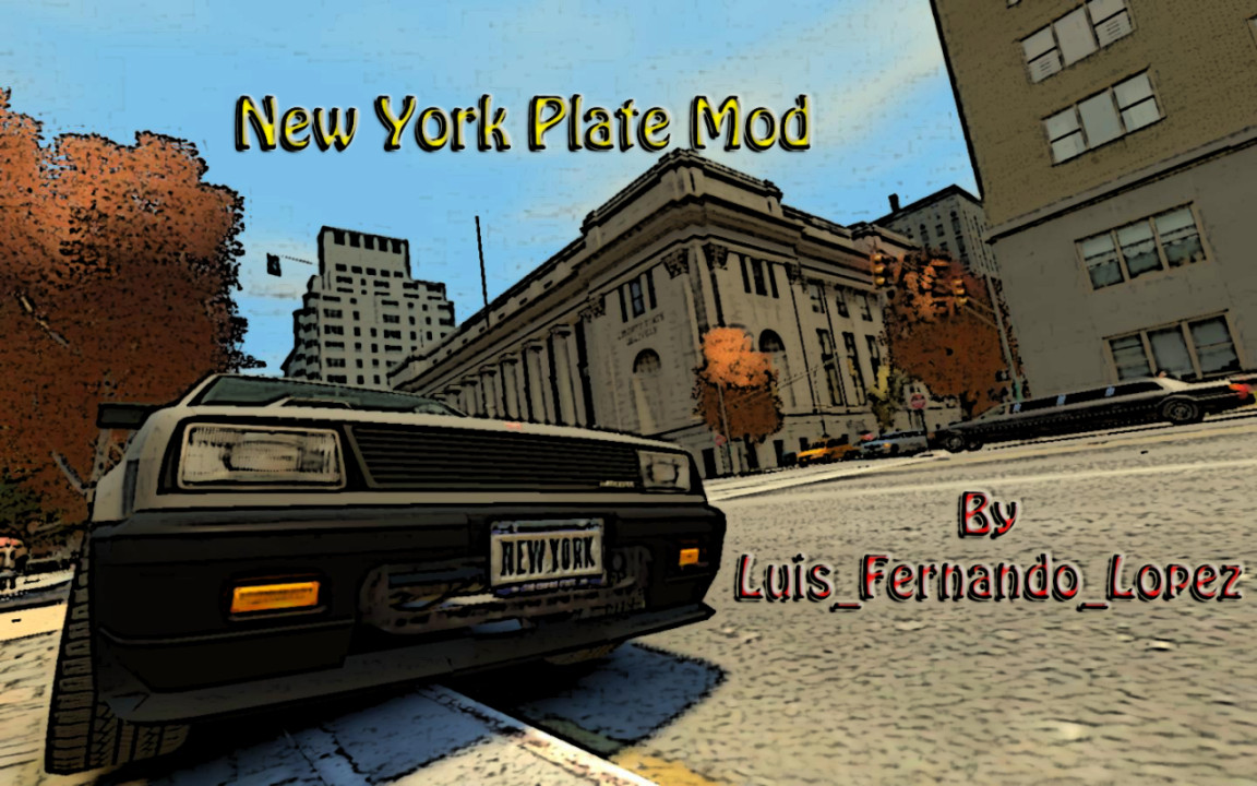 New York Plate