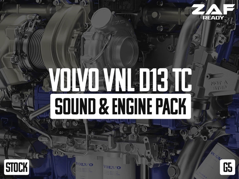 Volvo VNL D13TC Sound & Engine Pack G5