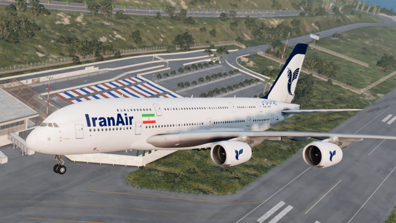 Airbus_A380-800 IRANAIR