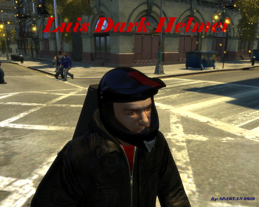 Luis' New Helmet