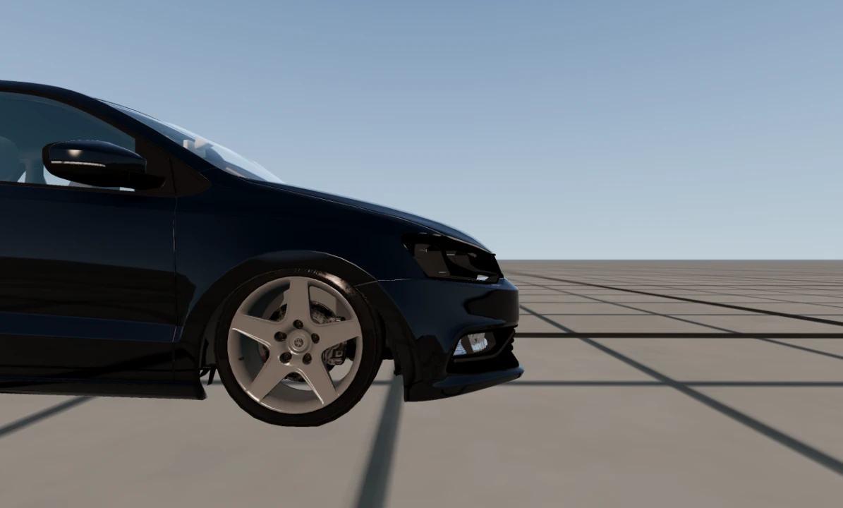 Air suspension for VW Polo 6R