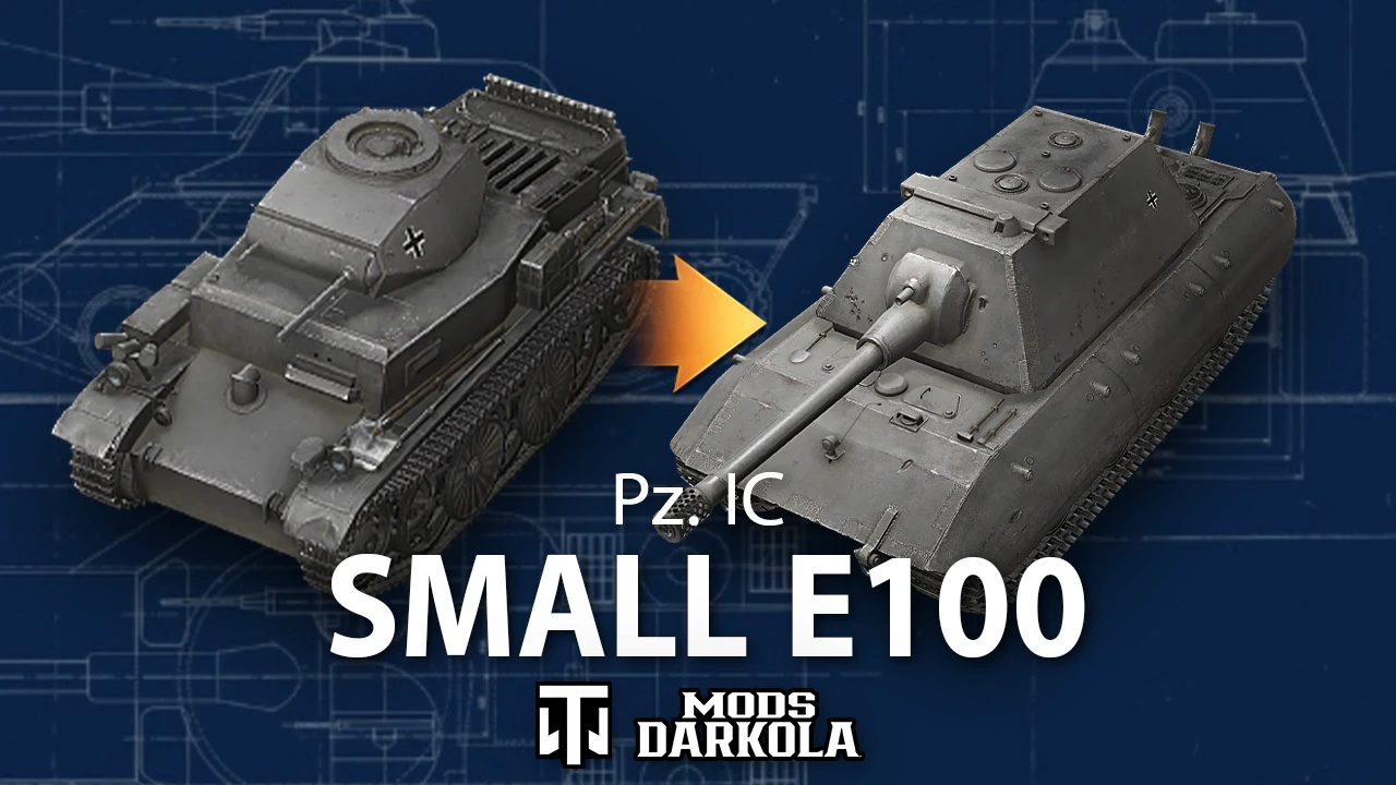 DARK // Pz. I C - SMALL E 100