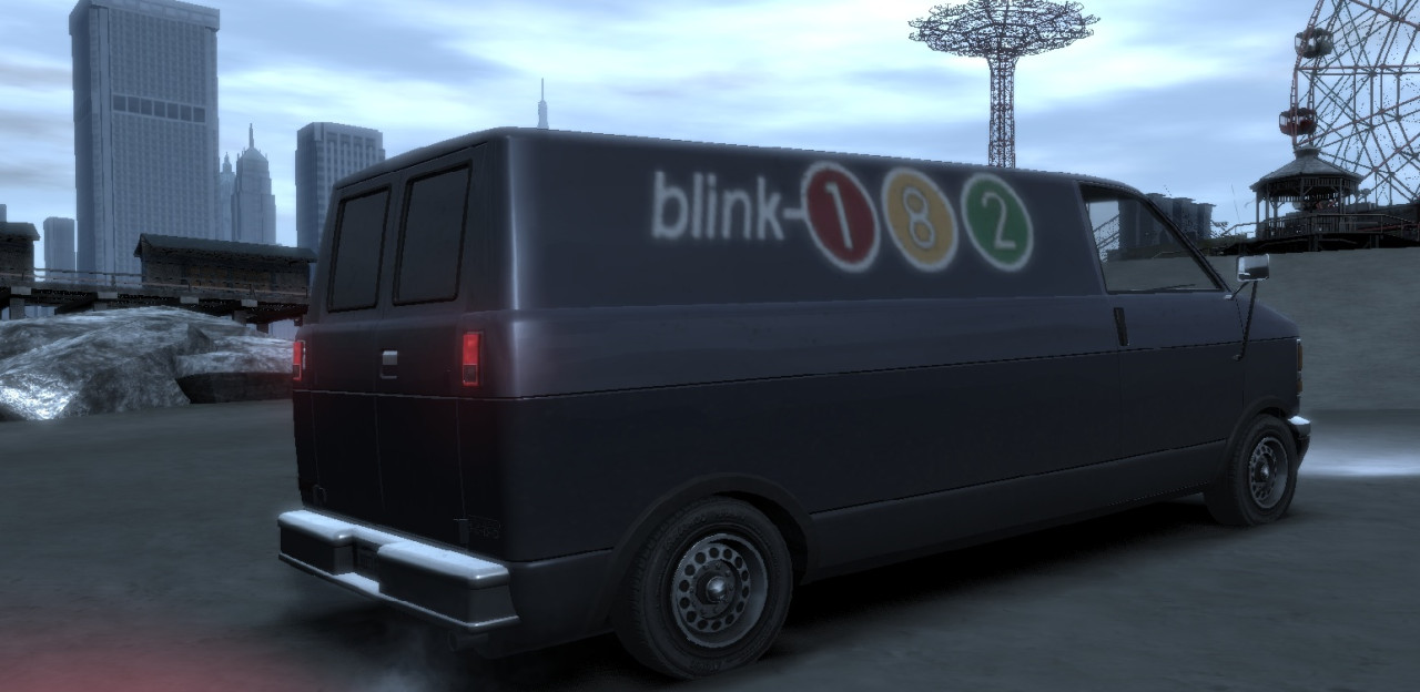 Blink-182 Van - Skin for Burrito