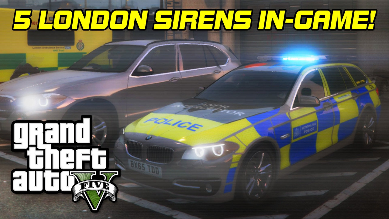 Met Police & London Sirens