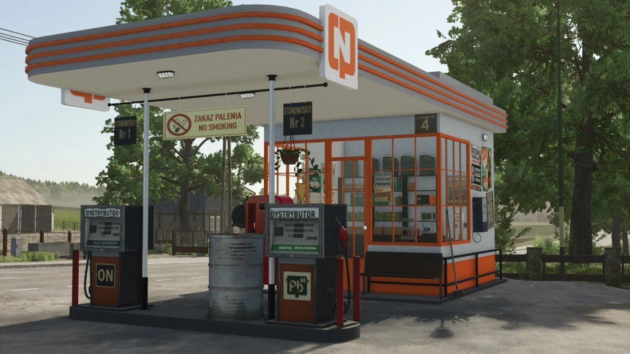 Old Polish CPN - Gas Station