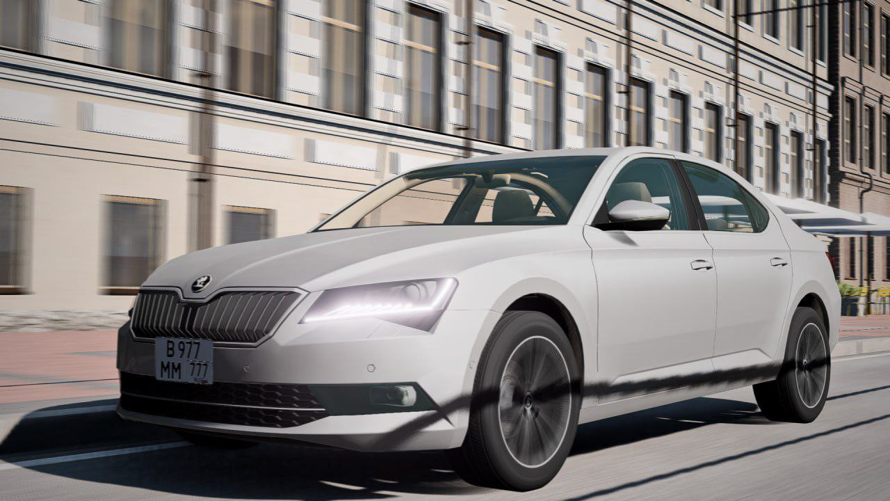Skoda superb III rest