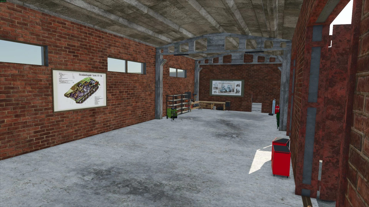 Old soviet garage
