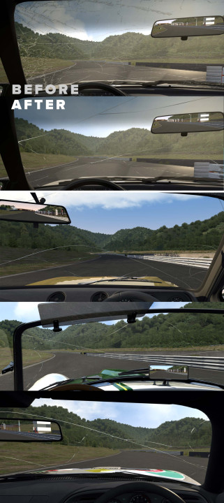 HD Windshield Damage
