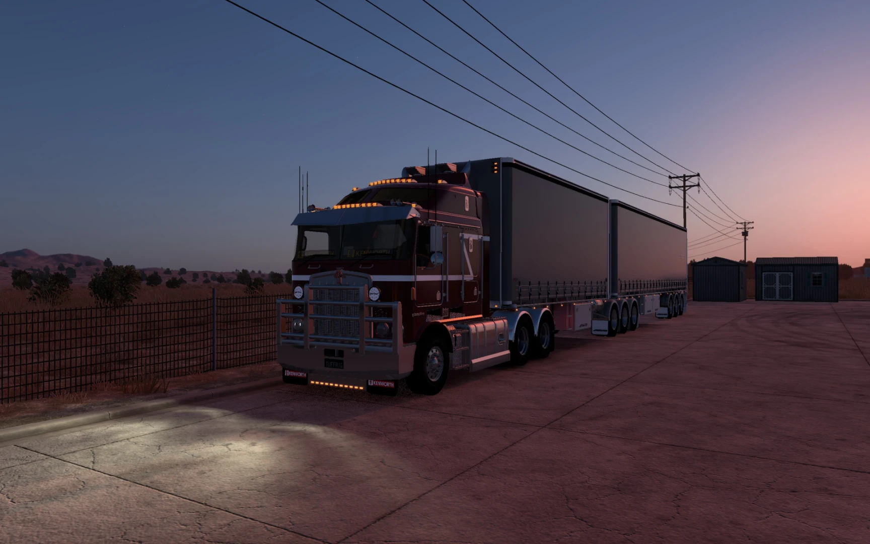 Aussie Kenworth Cabover Pack v1.0
