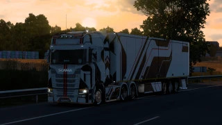 Scania Black hard line X Skin 1.0 thumbnail 7