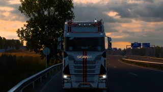 Scania Black hard line X Skin 1.0 thumbnail 8