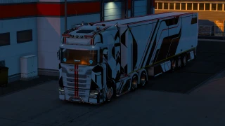 Scania Black hard line X Skin 1.0 thumbnail 11