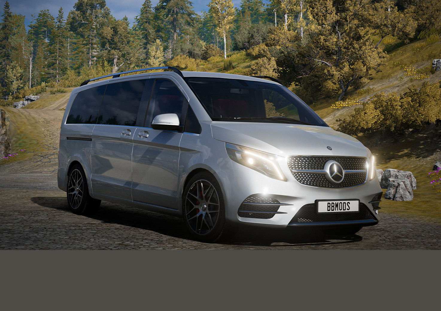 Front Bumper Fog Light Pair For Mercedes V-Class / Vito (2014-2019) & ML (2010-2011)