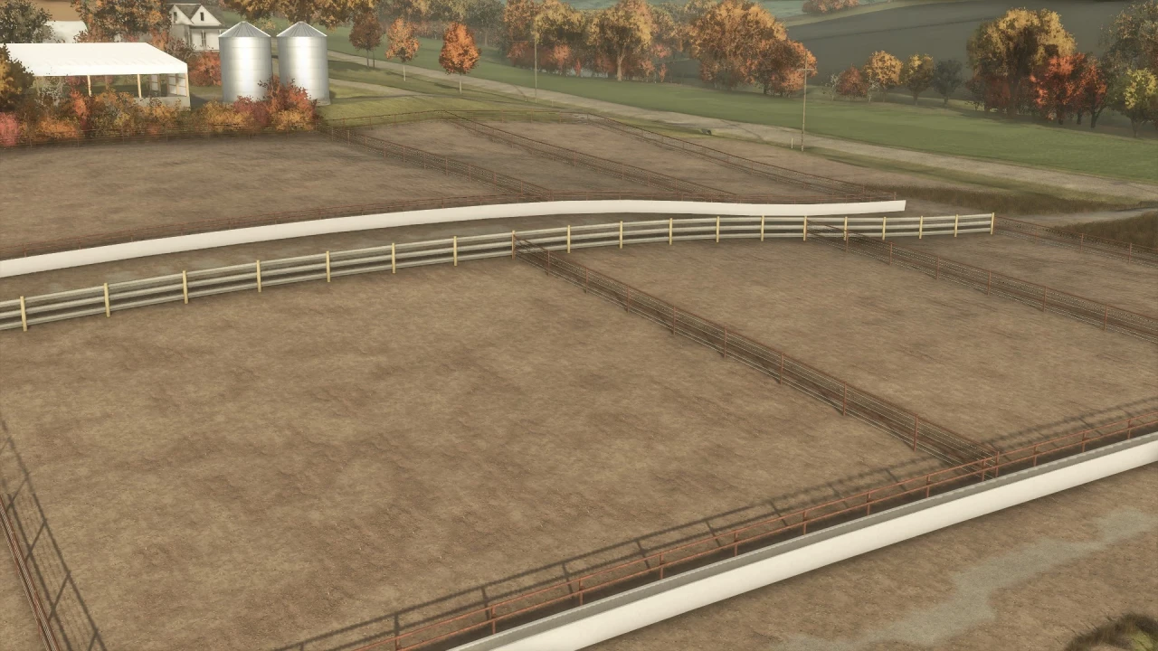 FS25 Feedlot Fence Pack