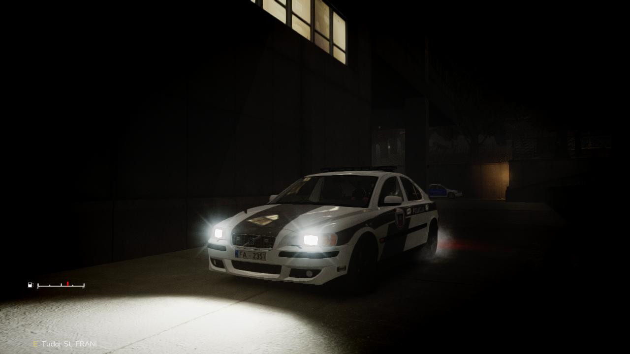 Latvian Police Volvo S60R [ELS]