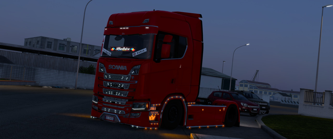 Window Plates Pack Scania S 2016
