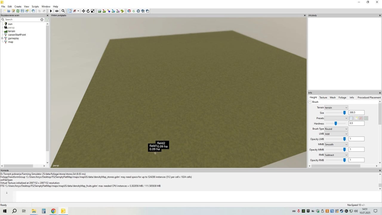 Empty Flat Map with bonus