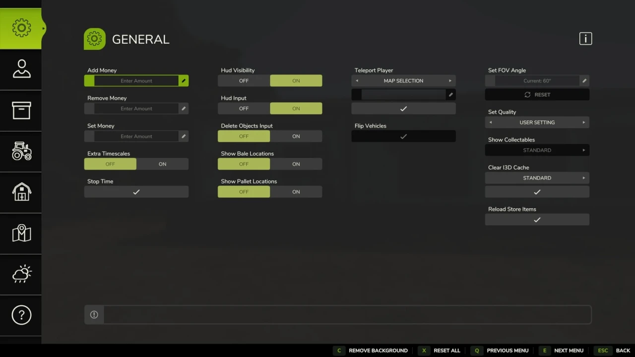 Easy Development Controls