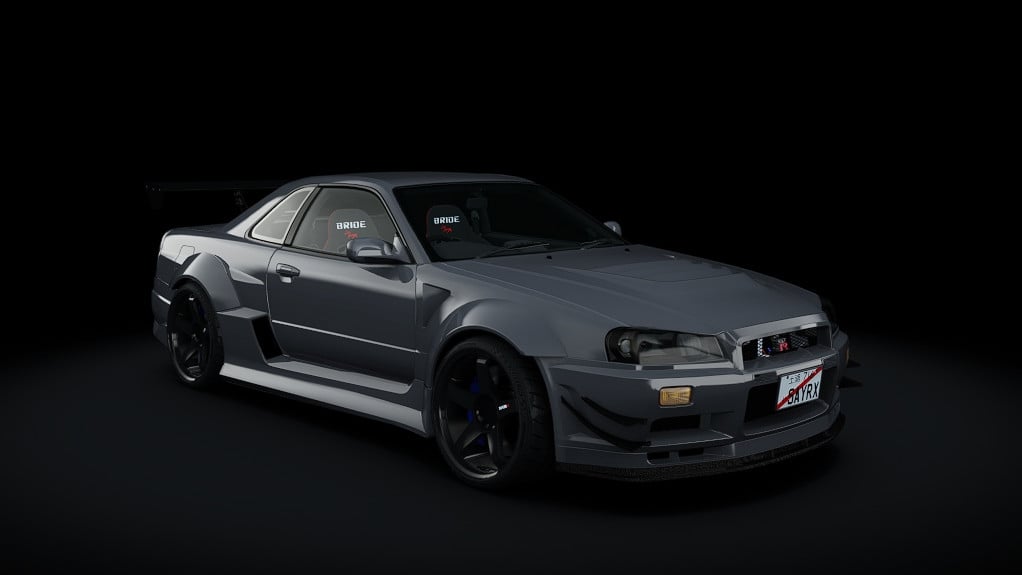 Nissan Skyline R34 Cutup