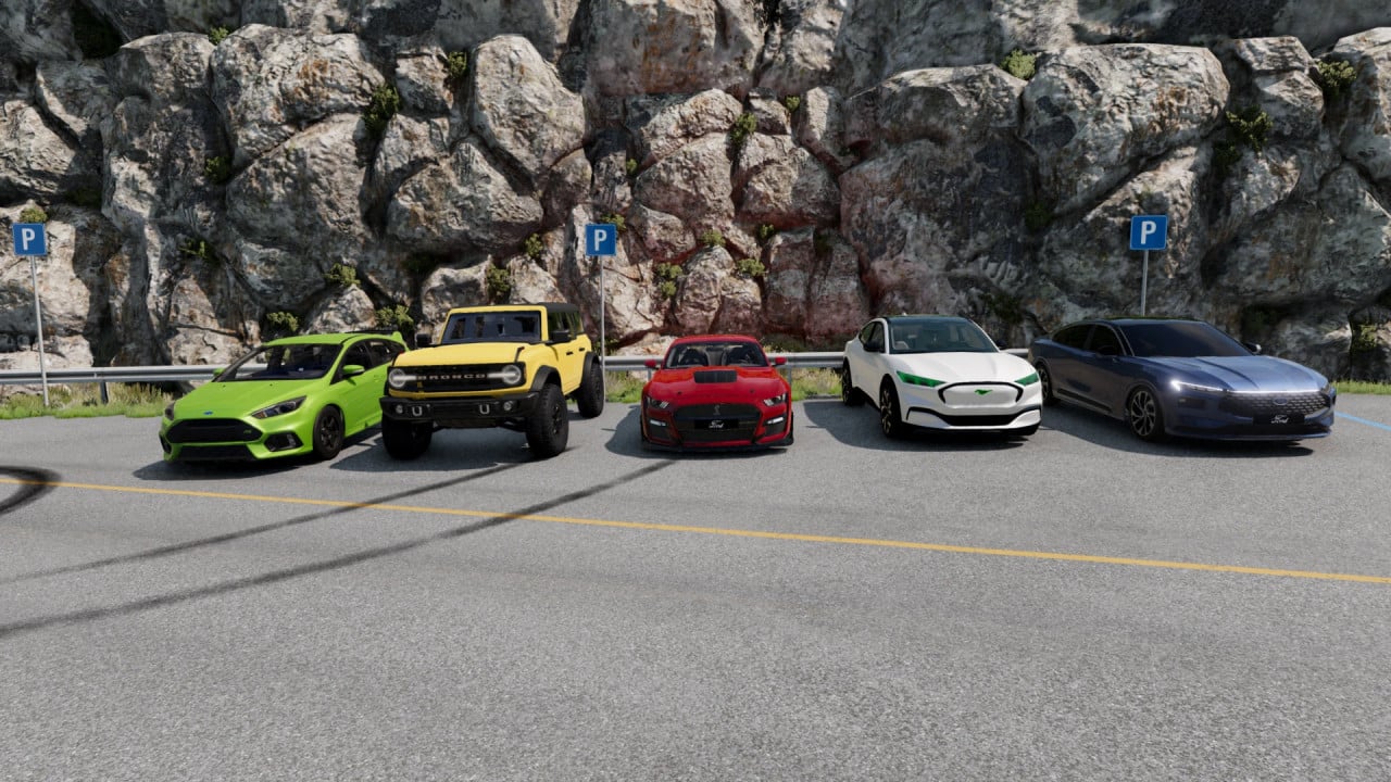 Ford Pack Cars BeamNG