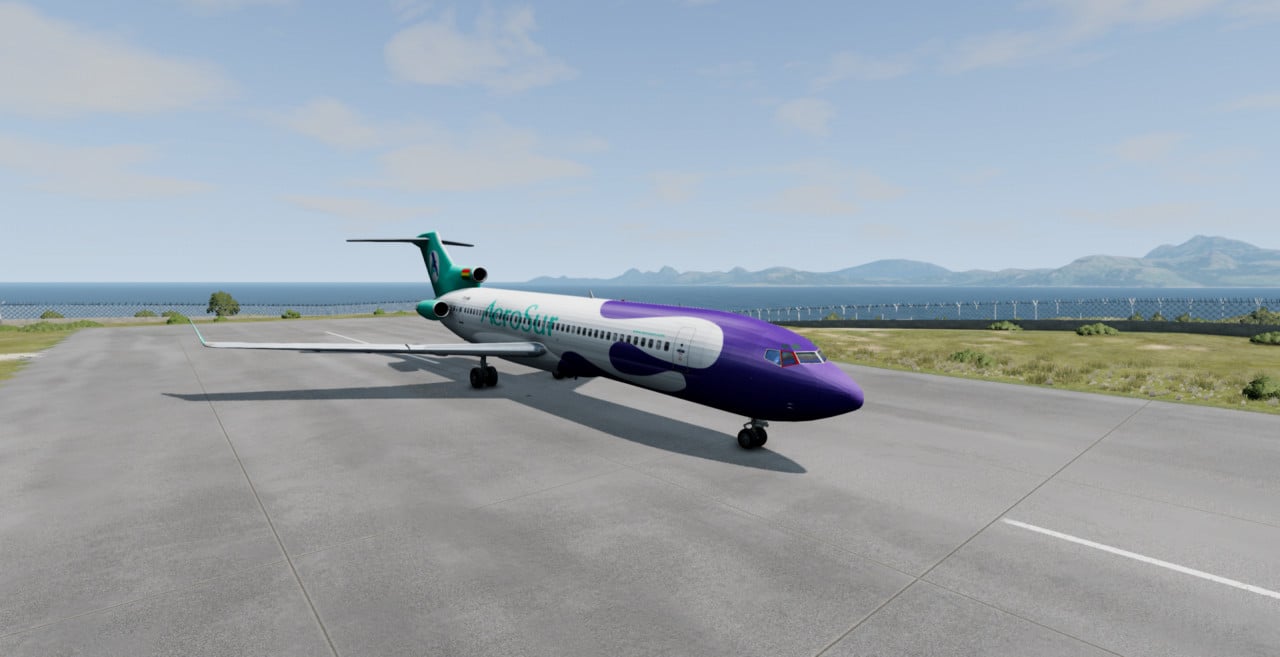 boeing727 Aerosur CP-2498