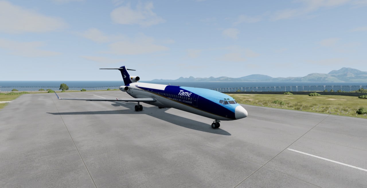 boeing727 TAME HC-BHM