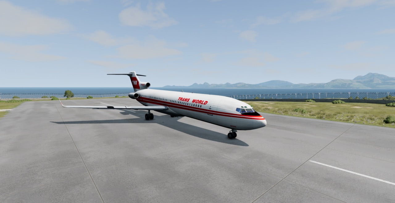 boeing727 Trans World Airlines N84355