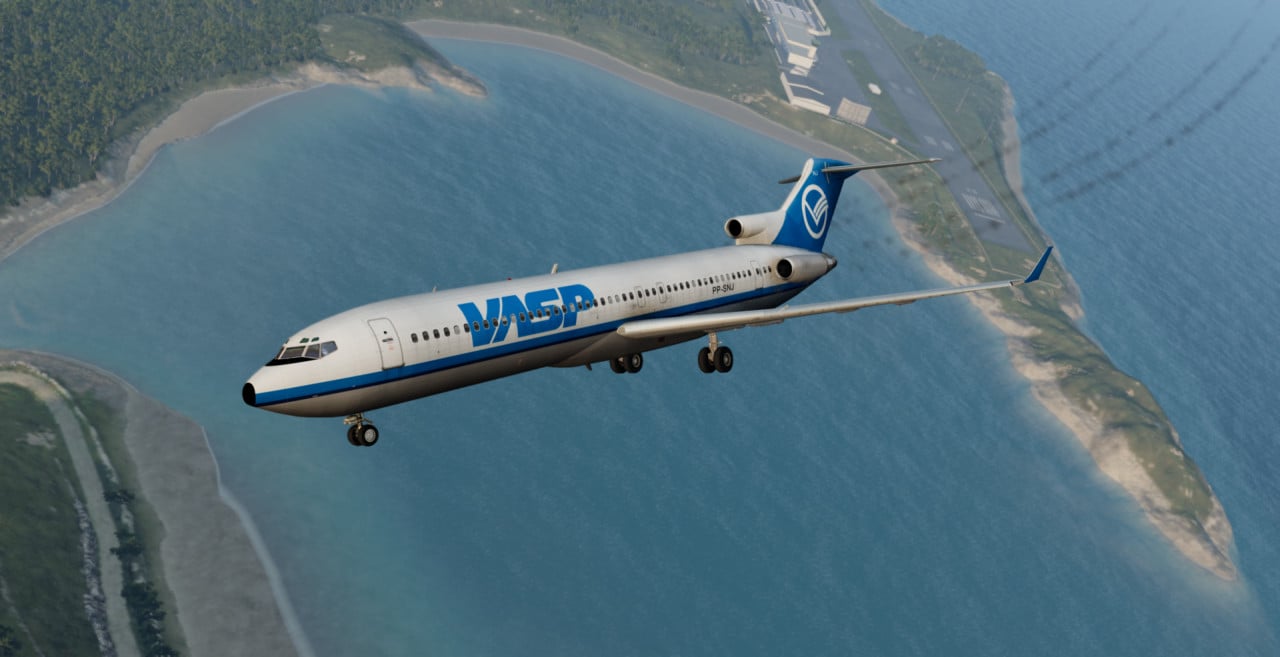 boeing727 VASP PP-SNJ