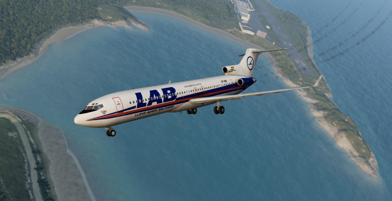 boeing727 Lloyd Aereo Boliviano CP-1366