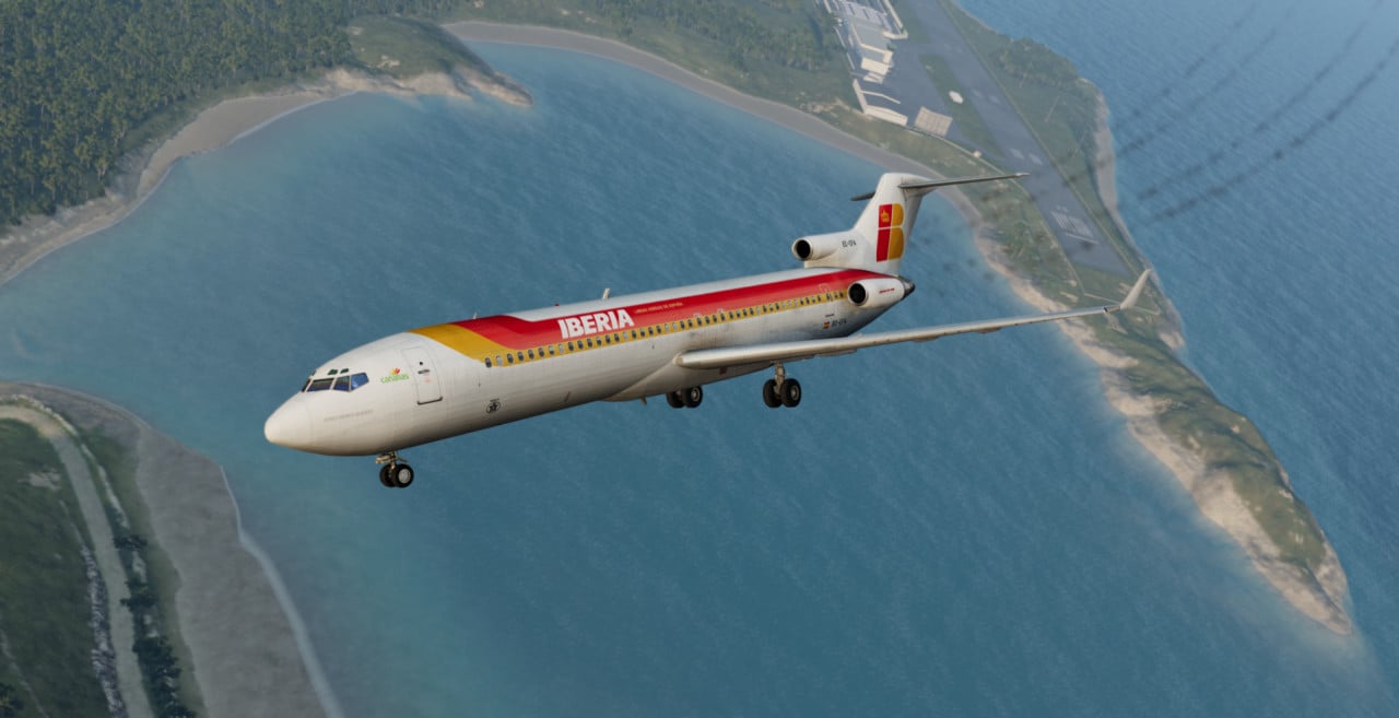 boeing727 Iberia EC-CFA
