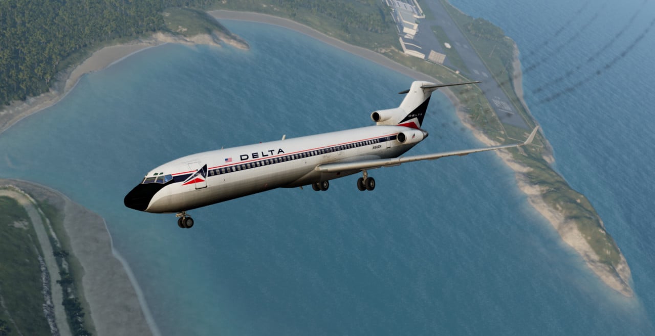 boeing727 Delta Airlines N510DA