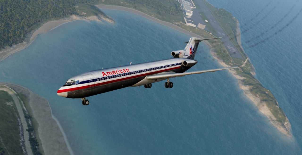boeing727 American Airlines N874AA