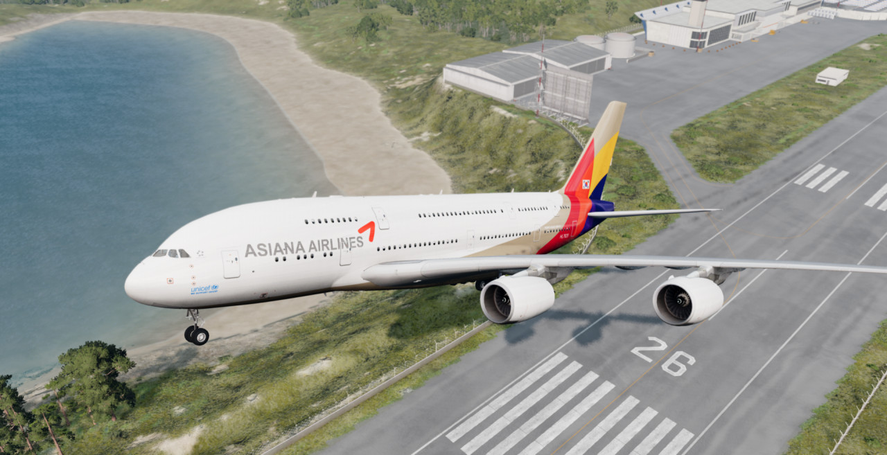 Airbus a380-800 Asiana Airlines