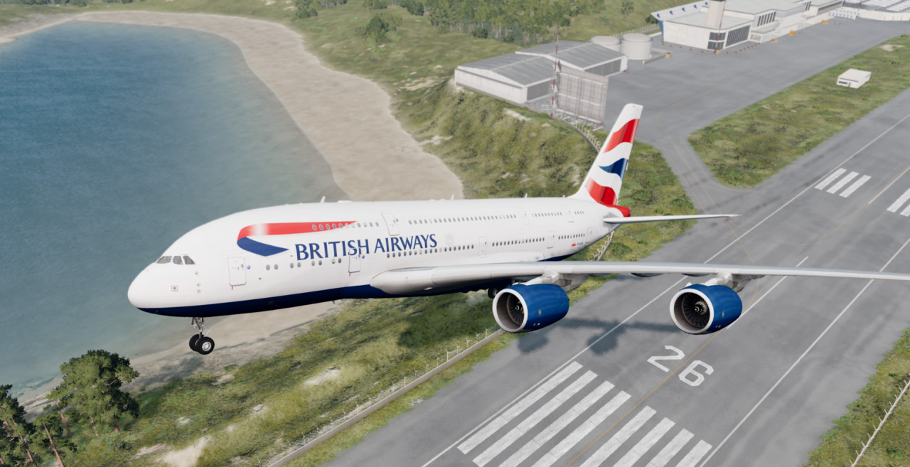 Airbus a380-800 British Airways