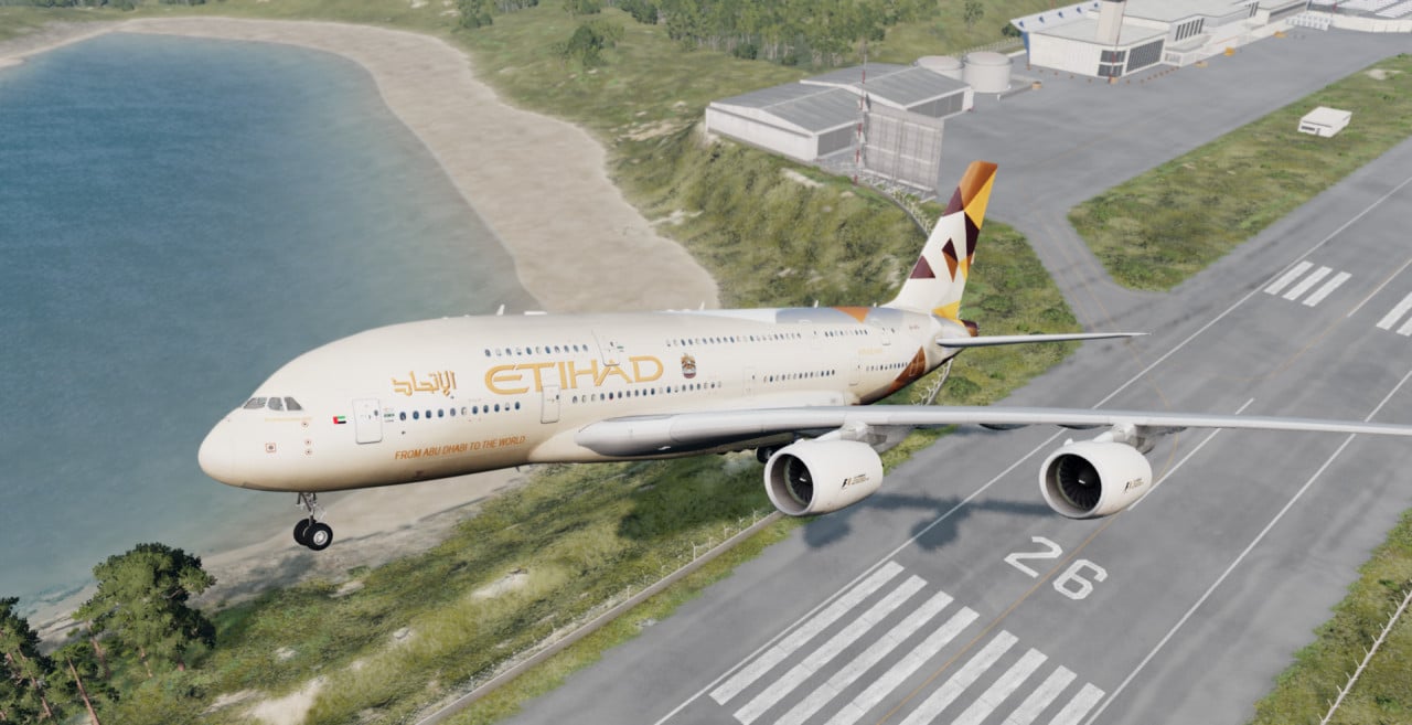 Airbus a380-800 Etihad Airways