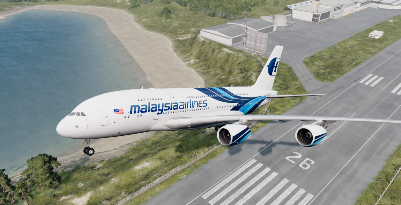 Airbus a380-800 Malaysia Airlines