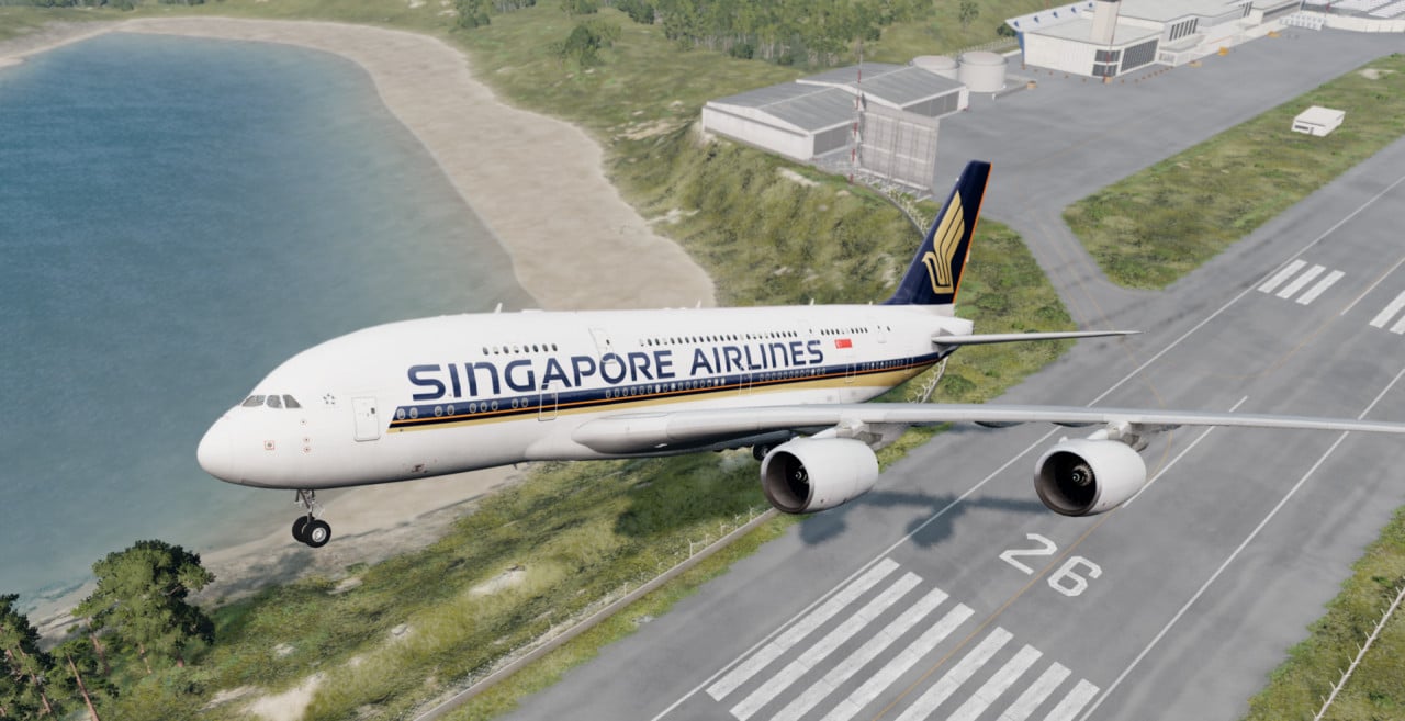 Airbus a380-800 Singapore Airlines